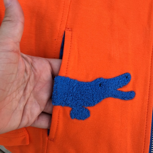 NWT! - CHRISTINE & TAYLOR Alligator GATORS Zip-Up Hoodie Sweatshirt - Picture 3 of 8